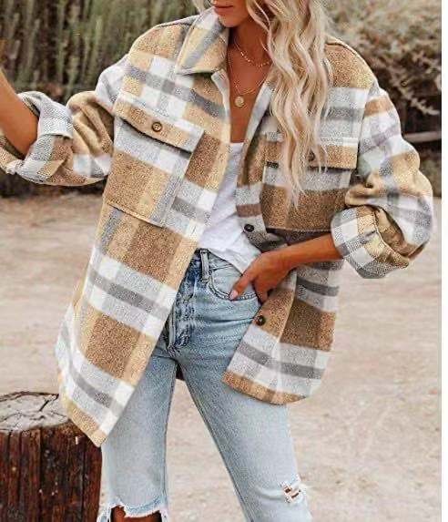 Martia™ | Trendy Plaid Shirt