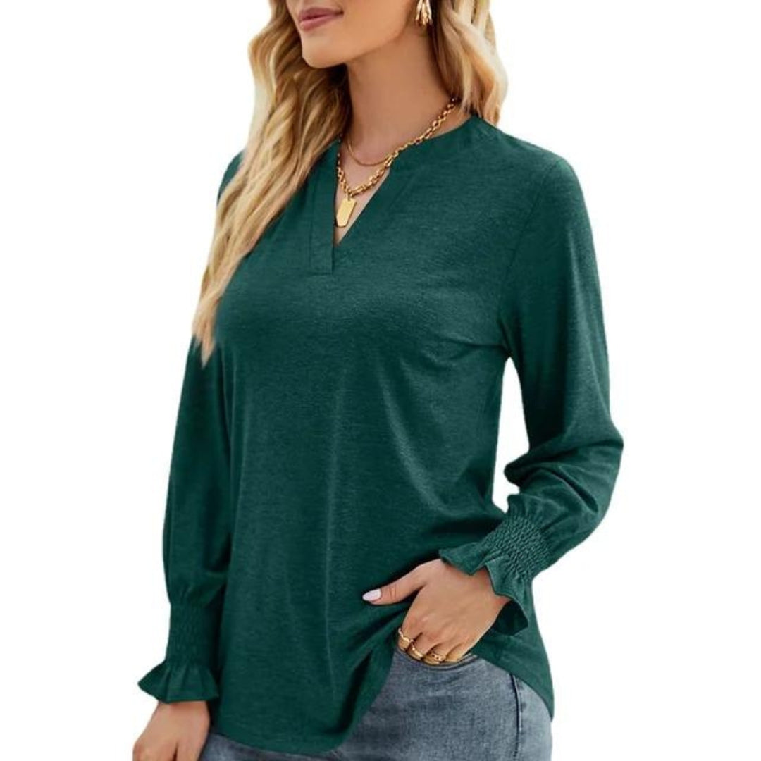 Alison™ - Stylish Long Sleeve Shirt