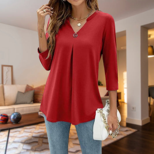 Elin™ - V-neck Top