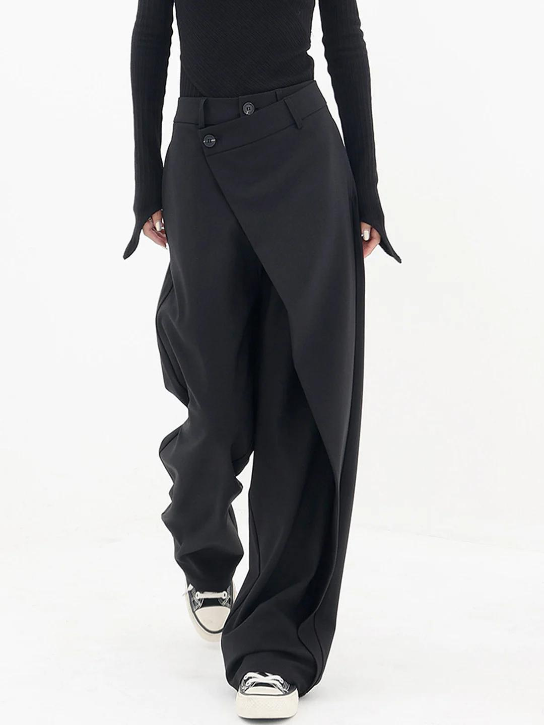 Miriam | Asymmetrical Baggy Trousers