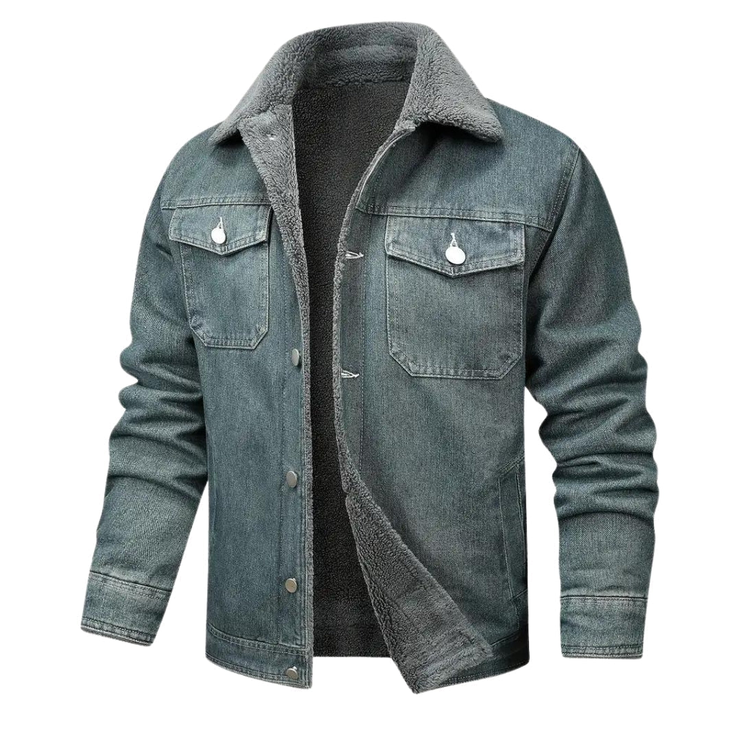 Enrico™ - Cozy Denim Jacket