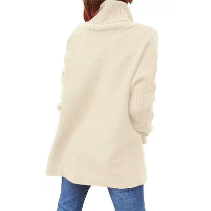 Anna™ - Oversized Turtleneck Sweater in Wool