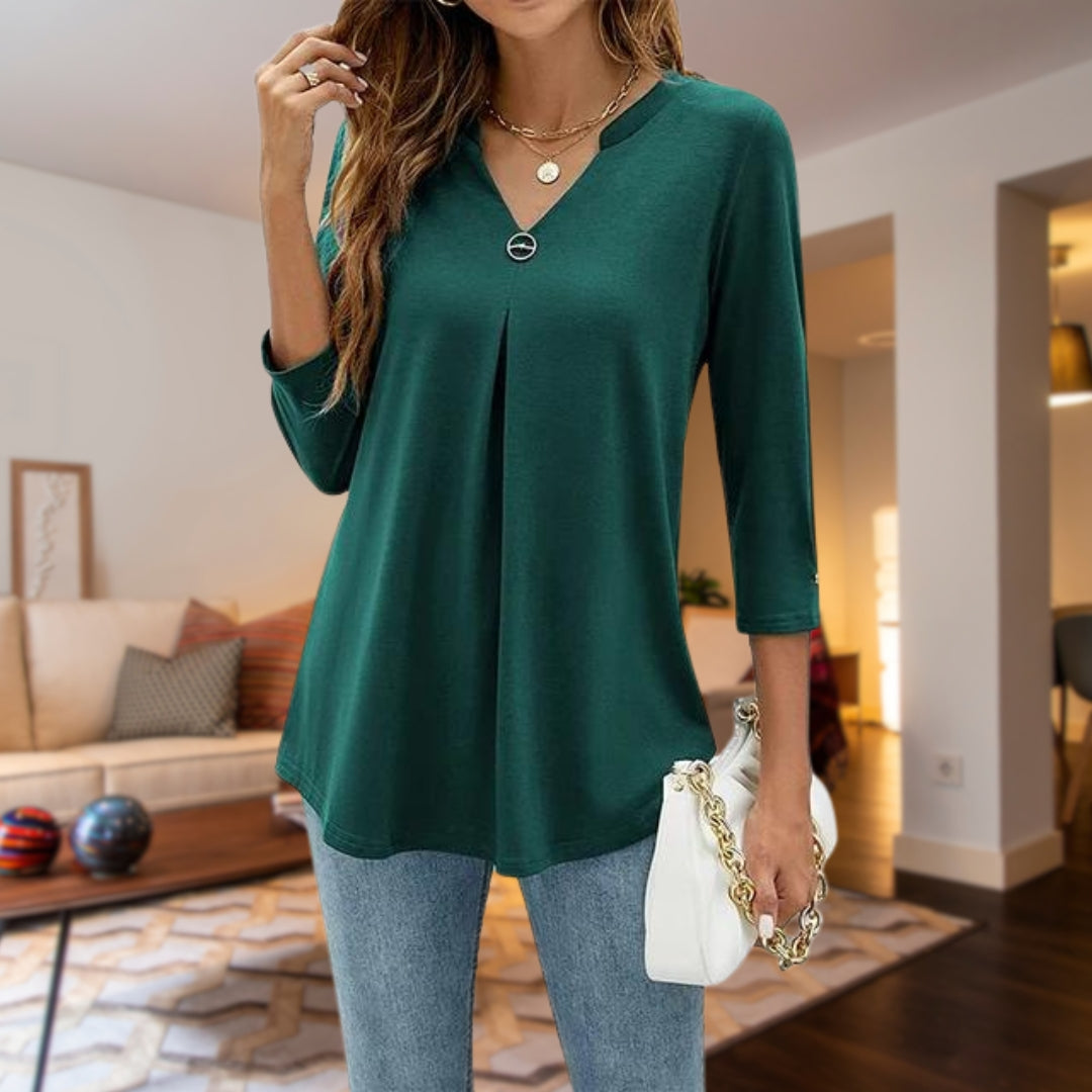 Elin™ - V-neck Top