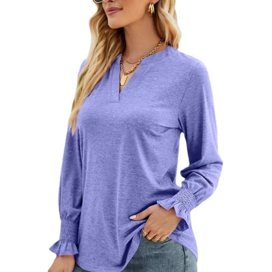 Alison™ - Stylish Long Sleeve Shirt