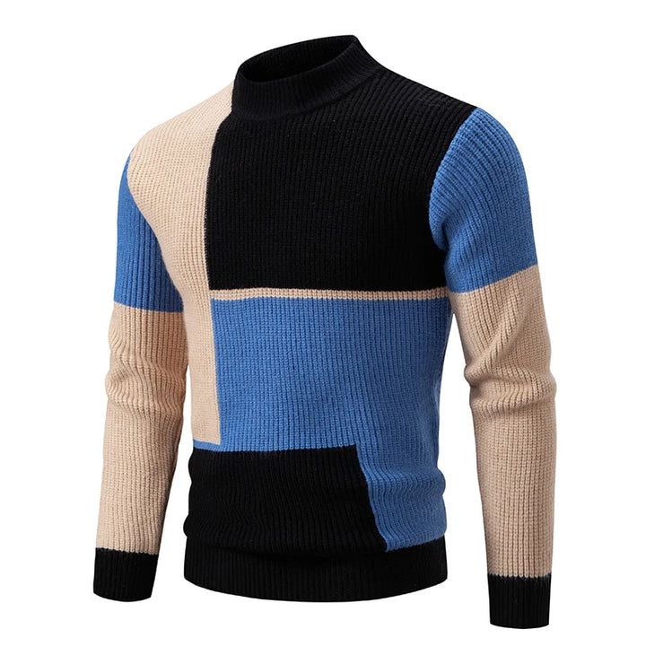 Darel™ -  Comfortable Colorblock Sweater