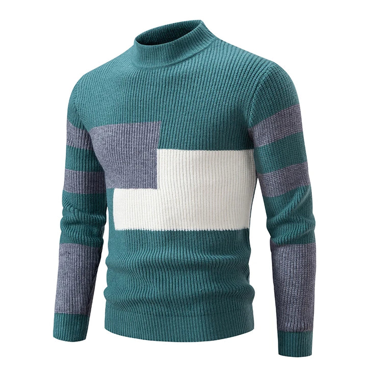 Darel™ -  Comfortable Colorblock Sweater