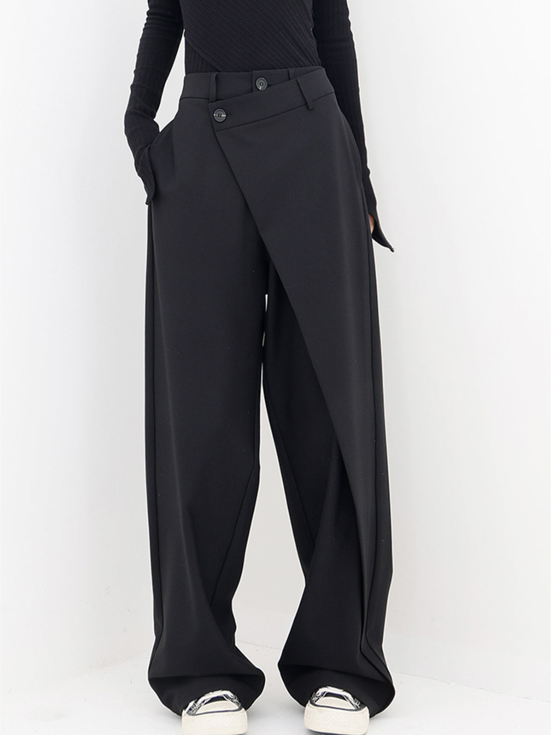 Miriam | Asymmetrical Baggy Trousers