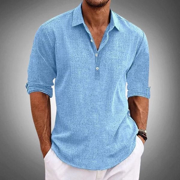 Oliver™ - Classic Linen Shirt