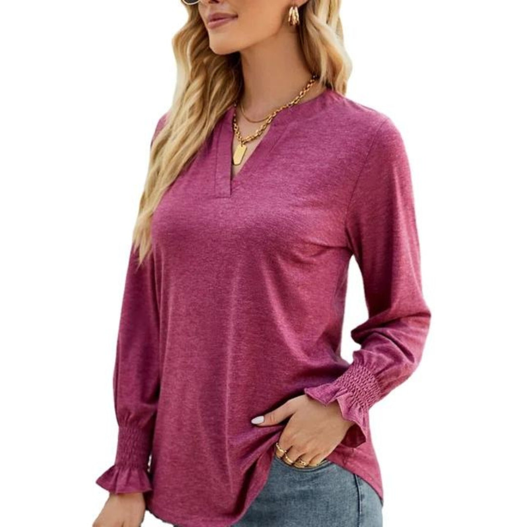 Alison™ - Stylish Long Sleeve Shirt