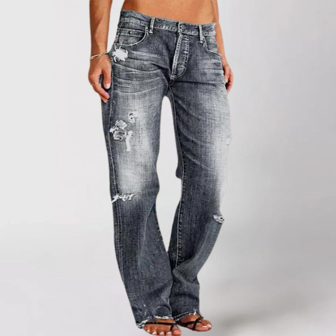 Abigail - Loose Wide Jeans for Women