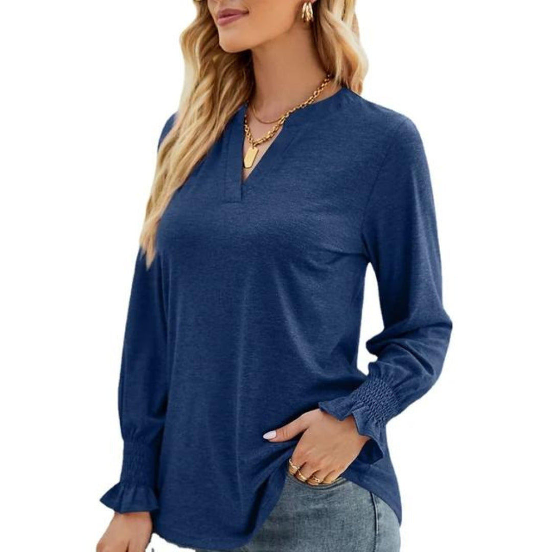 Alison™ - Stylish Long Sleeve Shirt