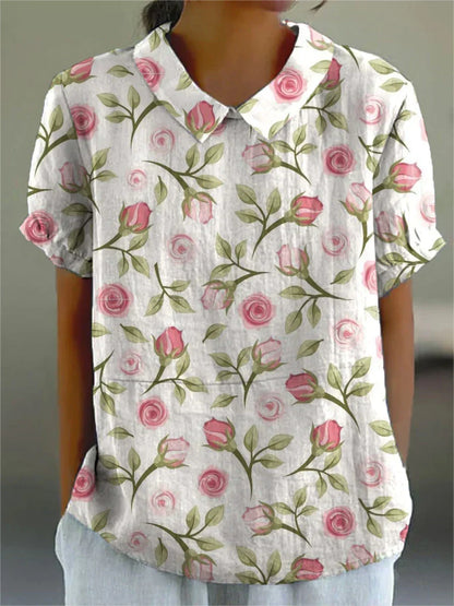 Vivian™ - Retro Floral Shirt