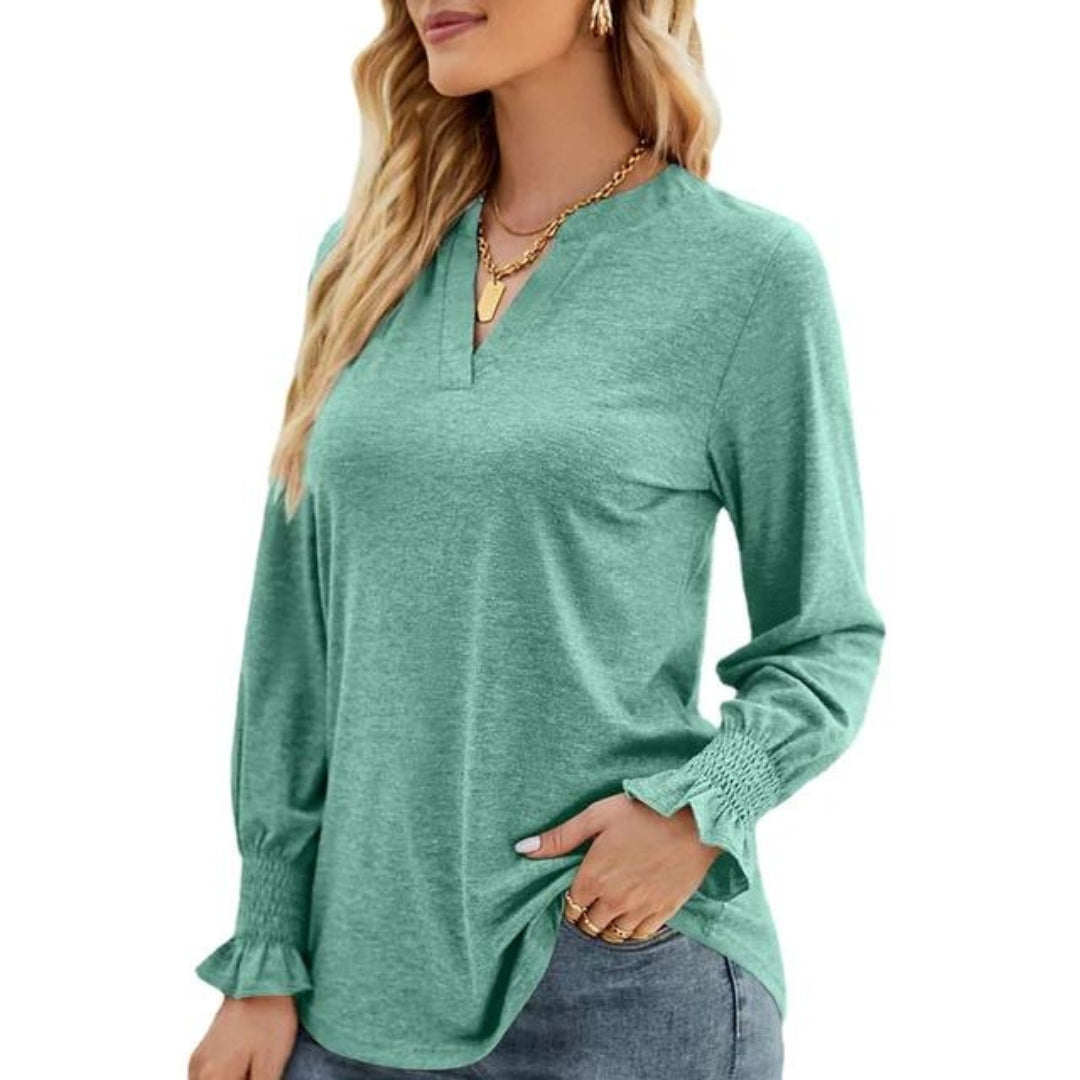 Alison™ - Stylish Long Sleeve Shirt