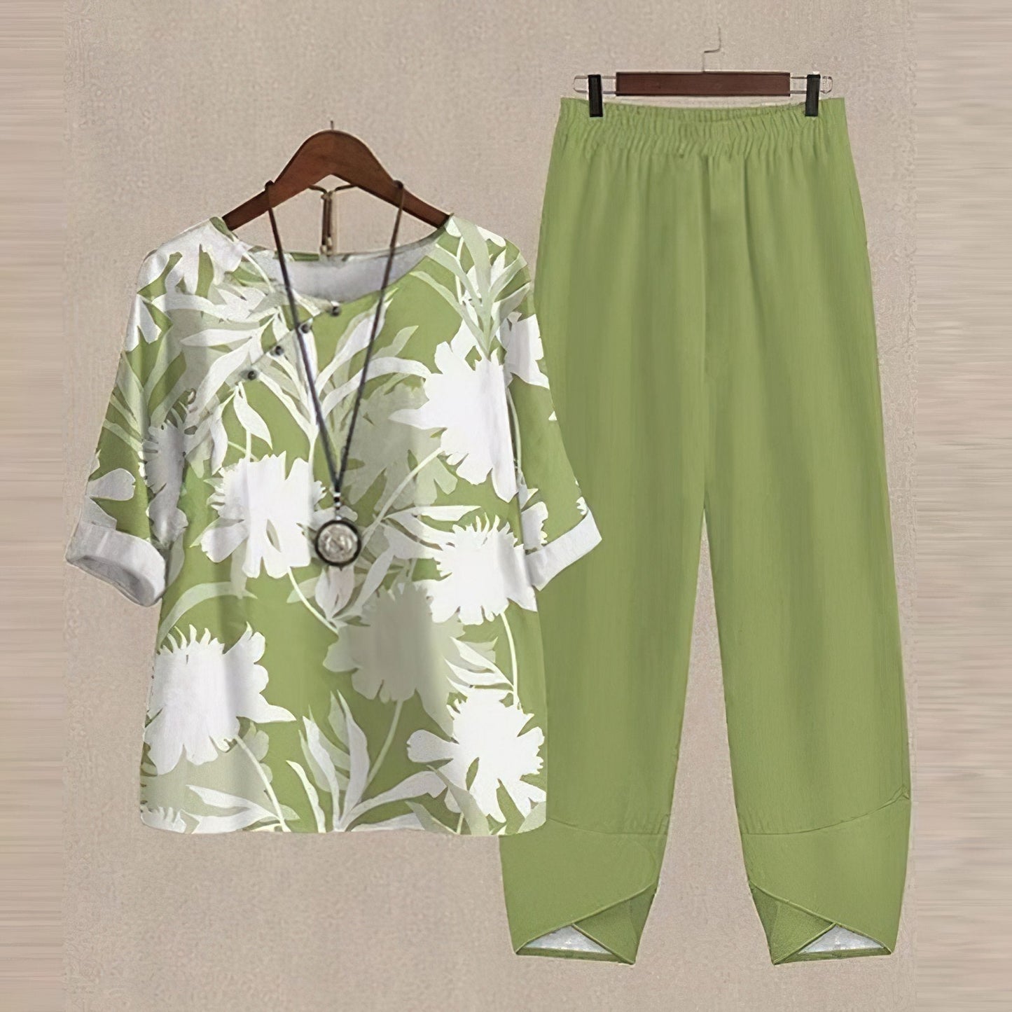 Audrey™ | Casual-Chic Shirt and Pant Set