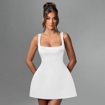 CELESTE | Elegant strapless mini dress for women