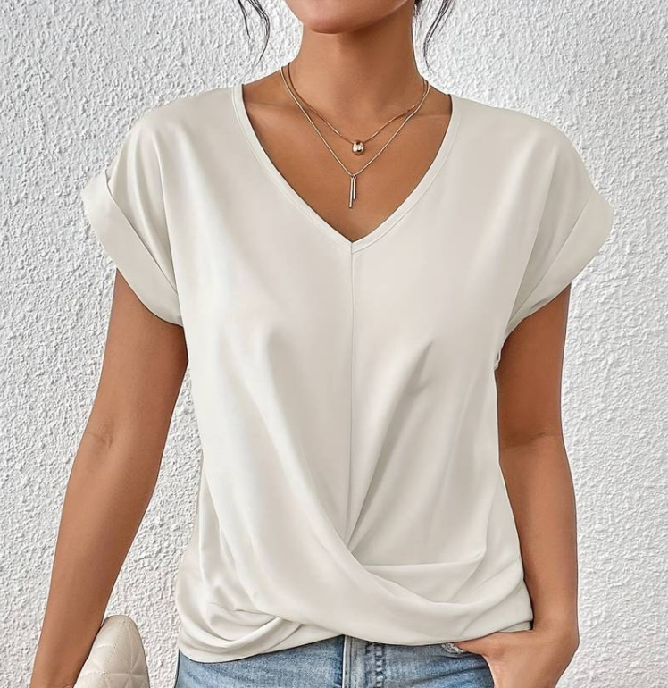 Megan™ | The Perfect V-Neck Top