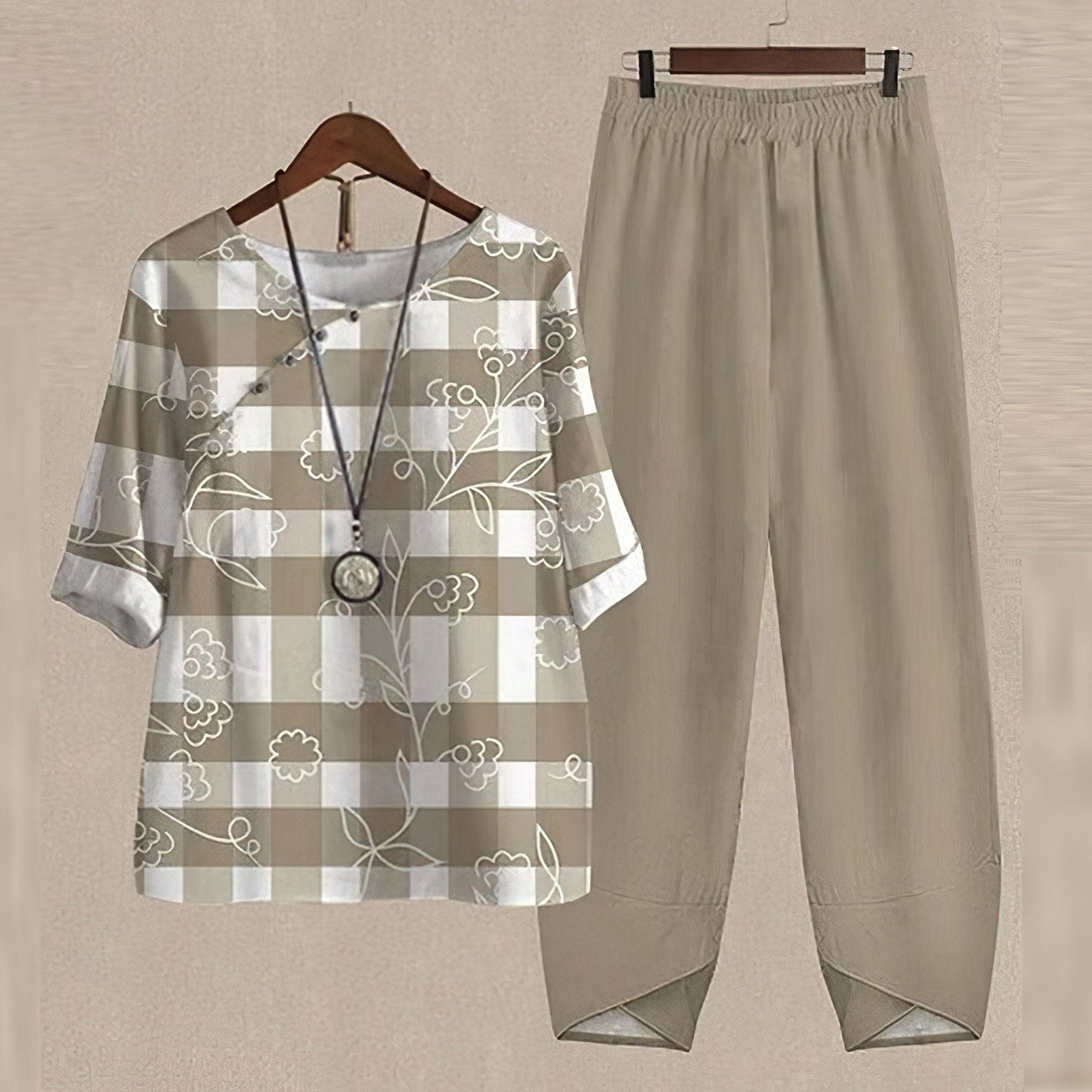 Audrey™ | Casual-Chic Shirt and Pant Set