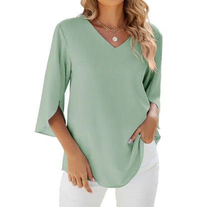 Isabel™ - V-neck blouse