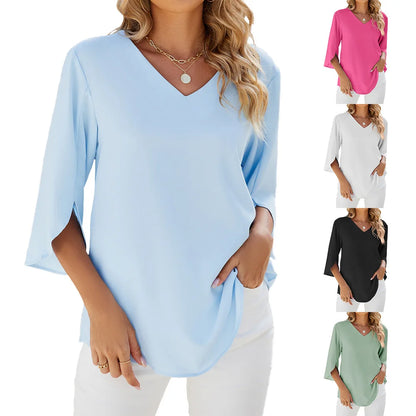 Isabel™ - V-neck blouse