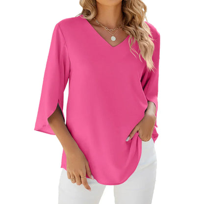 Isabel™ - V-neck blouse