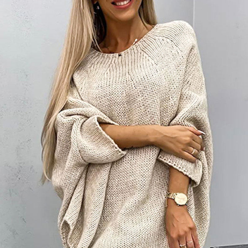 Elly™ - Elegant Knitted Cape Sweater