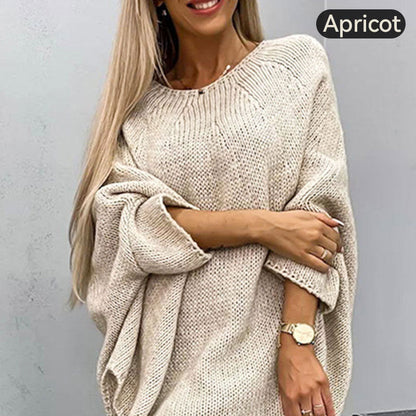 Elly™ - Elegant Knitted Cape Sweater