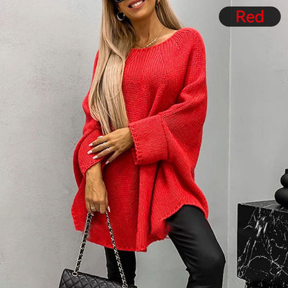 Elly™ - Elegant Knitted Cape Sweater