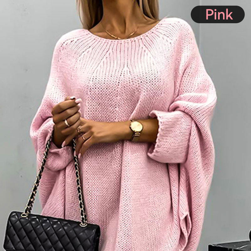 Elly™ - Elegant Knitted Cape Sweater