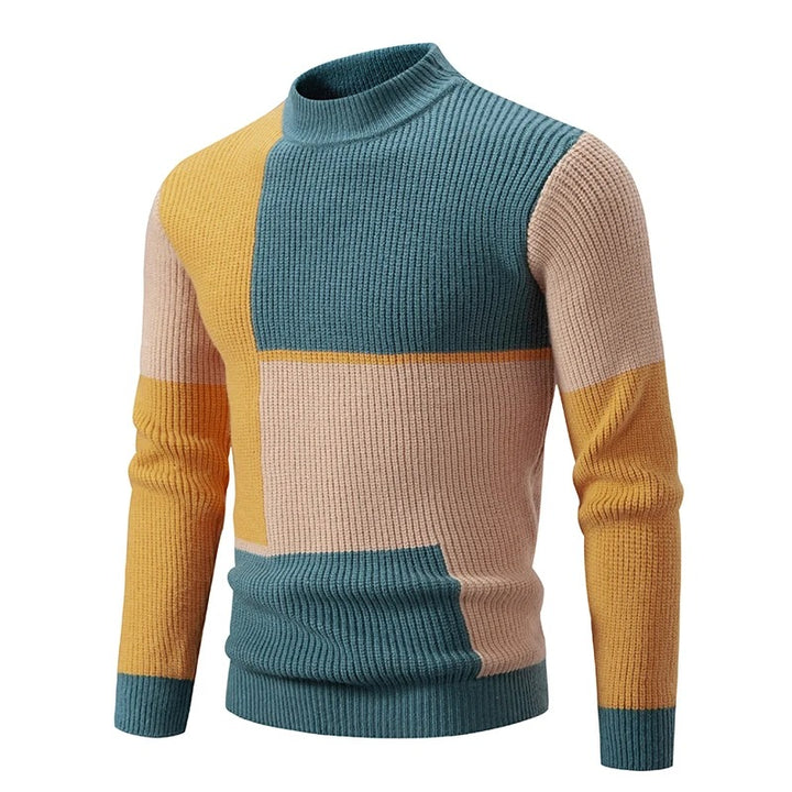 Darel™ -  Comfortable Colorblock Sweater